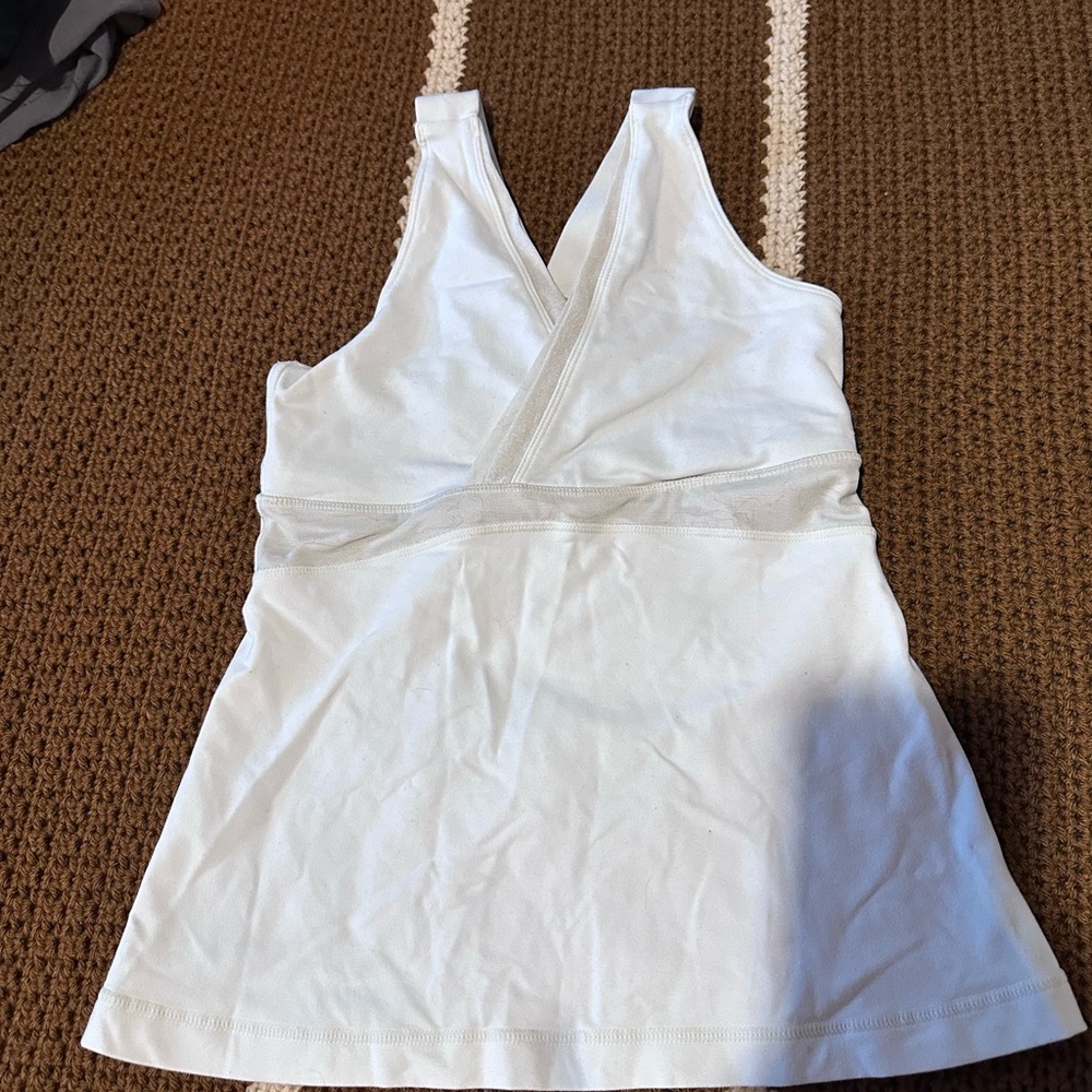 Lululemon White Tank Top